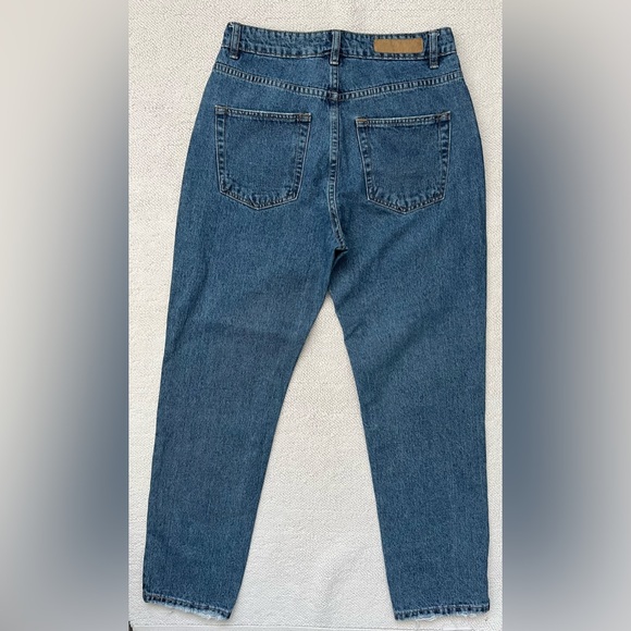 COTTON ON Women’s Mom Blue Jeans High Rise - Size: 10 - Picture 3 of 14